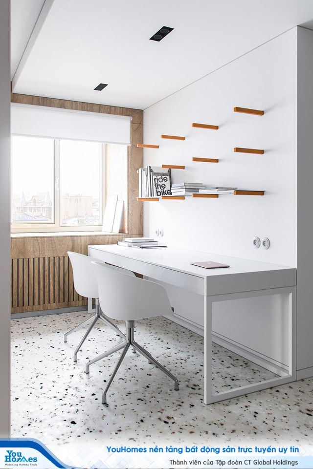 Căn hộ hiện đại sử dụng nhiều màu sắc bất ngờ - Ảnh 7.