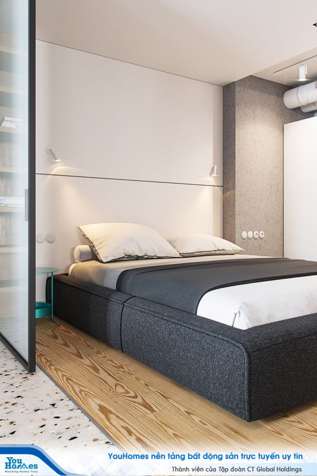 Căn hộ hiện đại sử dụng nhiều màu sắc bất ngờ - Ảnh 8.