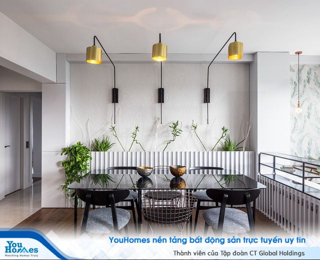 Căn hộ tầng cao sở hữu vẻ đẹp yên bình, giản dị - Ảnh 4.