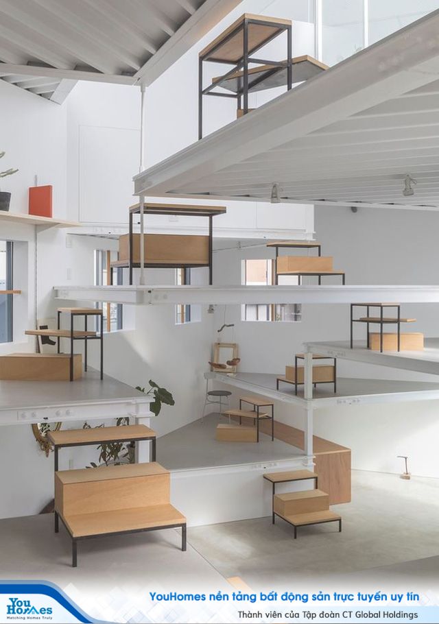 Ngôi nhà 13 tầng không phòng, không vách ngăn tại Nhật Bản - Ảnh 5.