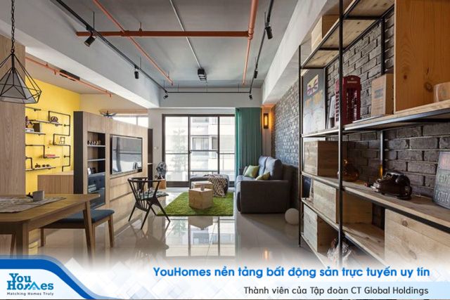 Căn hộ 100 m2 mang phong cách công nghiệp tươi sáng - Ảnh 5.