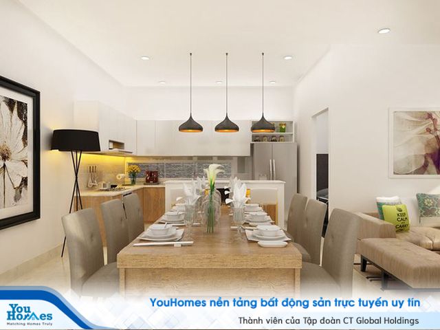 Mẫu nhà 1 tầng 800 triệu đồng đẹp như biệt thự hạng sang - Ảnh 3.