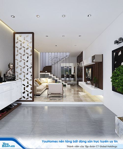 Mẫu nhà phố 3 tầng đẹp như mơ với chi phí 1,2 tỷ đồng - Ảnh 2.