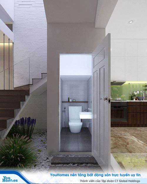 Mẫu nhà phố 3 tầng đẹp như mơ với chi phí 1,2 tỷ đồng - Ảnh 3.