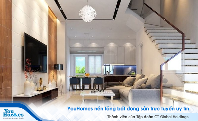 Mẫu phòng khách đẹp chất đến phát ngất có cầu thang ấn tượng - Ảnh 7.