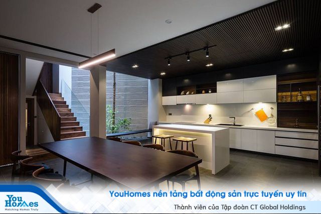 Kiểu biệt thự 3 tầng mới lạ có vẻ đẹp thôi miên - Ảnh 4.