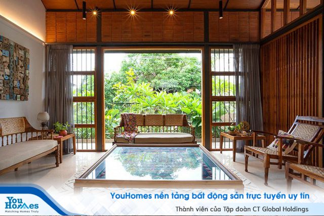 Mẫu nhà cấp 4 tuyệt đẹp thoáng và rộng như resort - Ảnh 4.