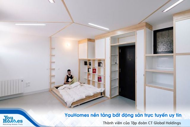 Nhà nhỏ bỗng rộng thênh thang nhờ thiết kế thông minh - Ảnh 10.