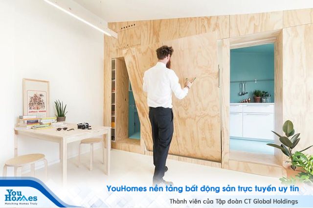 Nhà nhỏ bỗng rộng thênh thang nhờ thiết kế thông minh - Ảnh 2.