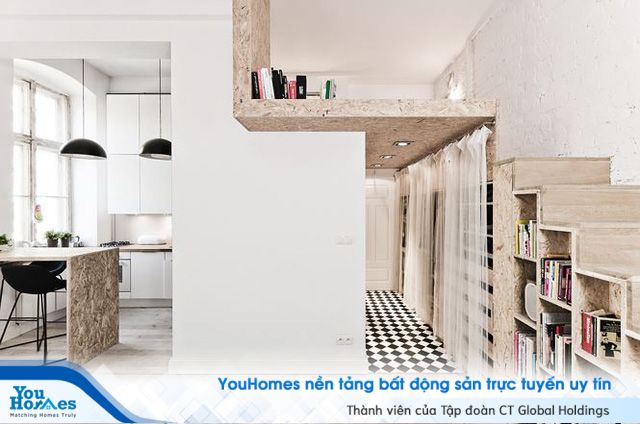 Nhà nhỏ bỗng rộng thênh thang nhờ thiết kế thông minh - Ảnh 4.