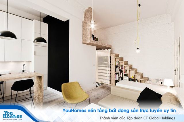 Nhà nhỏ bỗng rộng thênh thang nhờ thiết kế thông minh - Ảnh 5.