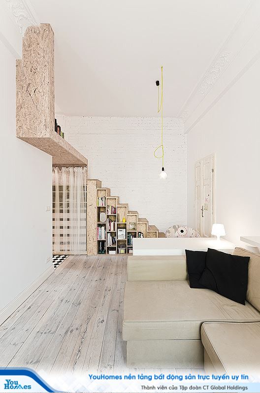 Nhà nhỏ bỗng rộng thênh thang nhờ thiết kế thông minh - Ảnh 6.