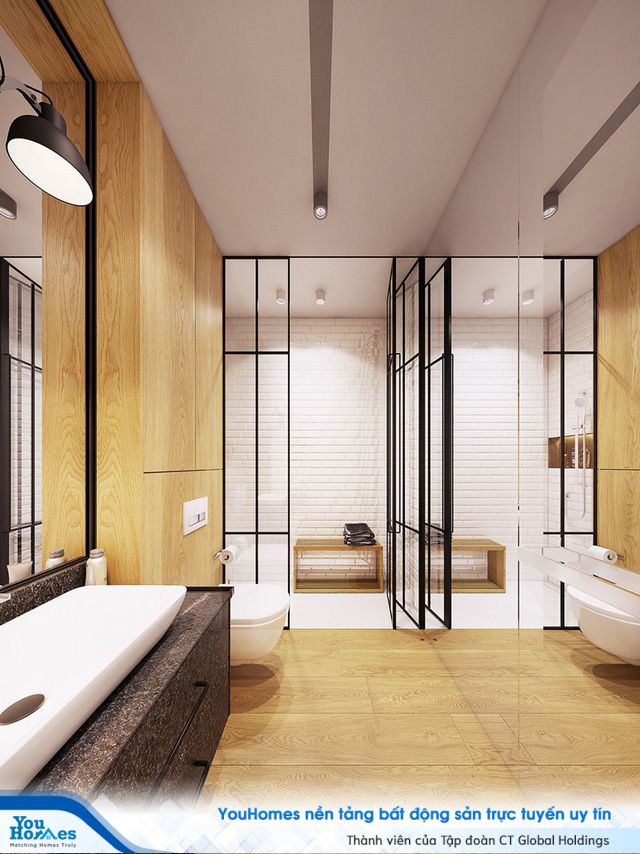 Căn hộ có lối trang trí hiện đại, bắt mắt - Ảnh 12. Căn hộ có lối trang trí hiện đại, bắt mắt - Ảnh 12.