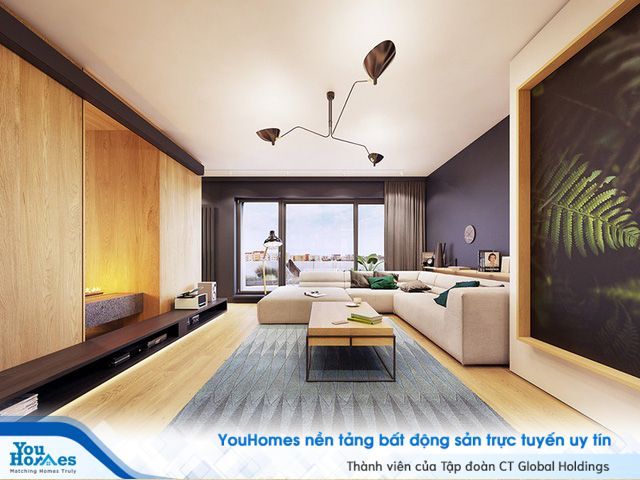 Căn hộ có lối trang trí hiện đại, bắt mắt - Ảnh 2. Căn hộ có lối trang trí hiện đại, bắt mắt - Ảnh 2.