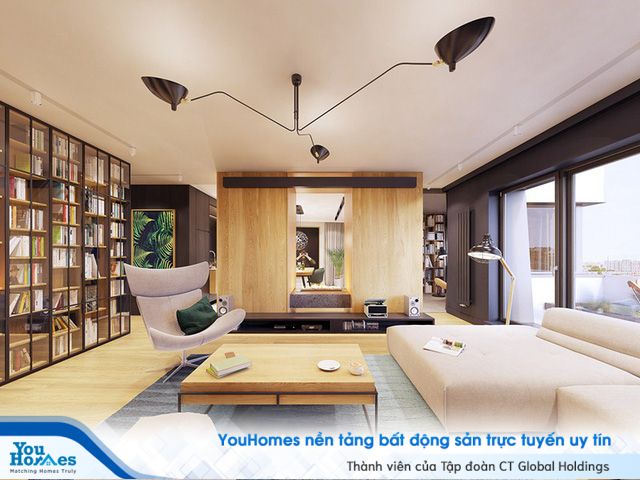 Căn hộ có lối trang trí hiện đại, bắt mắt - Ảnh 3. Căn hộ có lối trang trí hiện đại, bắt mắt - Ảnh 3.