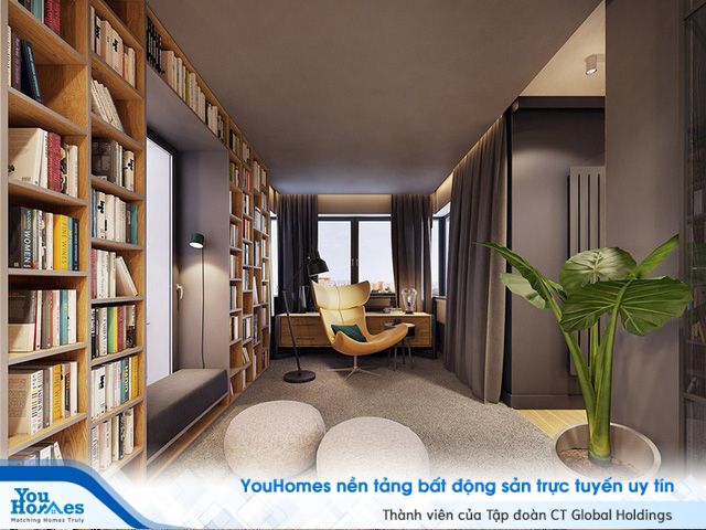 Căn hộ có lối trang trí hiện đại, bắt mắt - Ảnh 4. Căn hộ có lối trang trí hiện đại, bắt mắt - Ảnh 4.