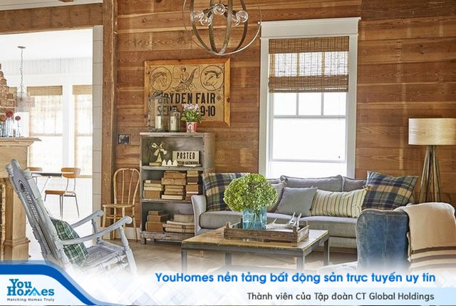 Những phòng khách để mộc vẫn tinh tế gây mê bất cứ ai - Ảnh 7.