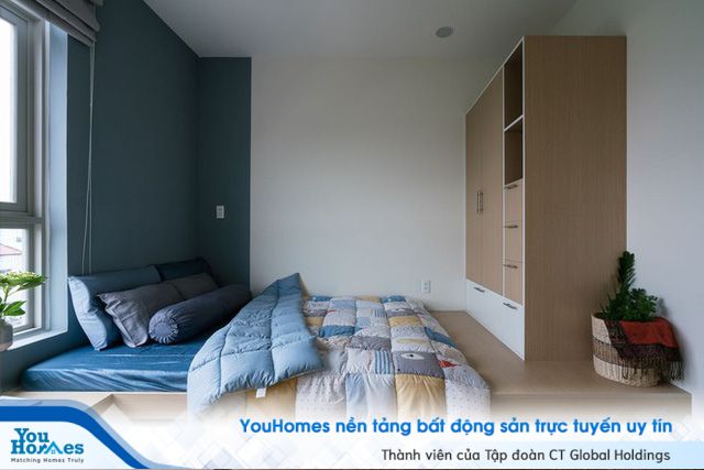Căn hộ thoáng đãng, ngập tràn sắc xanh khiến mọi người mê mệt - Ảnh 7.