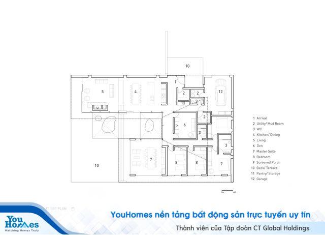 Ngôi nhà trên diện tích hơn 2.700 m2 có lưng dựa rừng thông cổ thụ, mặt hướng hồ - Ảnh 11.