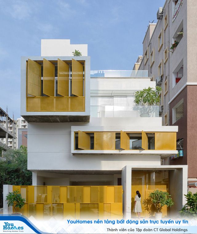 Ngôi nhà gần gũi với thiên nhiên nhờ có “vườn đặt trong nhà” - Ảnh 1.