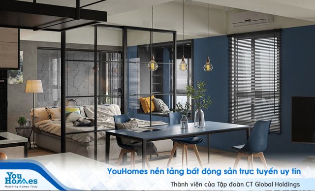 Căn hộ 60m2 với điểm nhấn màu xanh dương tuyệt đẹp - Ảnh 6.