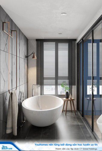 Căn hộ 60m2 với điểm nhấn màu xanh dương tuyệt đẹp - Ảnh 8.