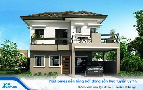 Mẫu biệt thự mini đẹp mê hồn dưới 600 triệu đồng - Ảnh 8.