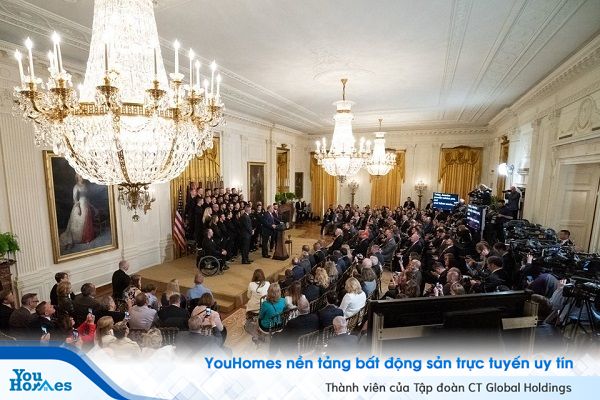 Một sự kiện trong Phòng phía Đông của Nhà Trắng ngày 18 tháng 4 năm 2019