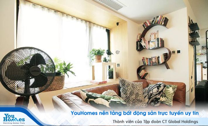 Không gian được decor bằng tất cả tâm huyết của cô gái dành cho chốn đi về của mình.