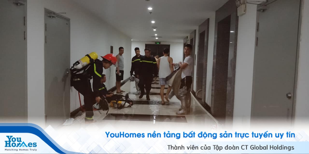 Đến khoảng 4h sáng, đám cháy đã được dập tắt và không có sự thiệt hại về người