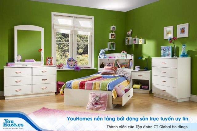 Ngắm những căn phòng độc đáo cho trẻ nhỏ với gam mầu ấn tượng - Ảnh 1.