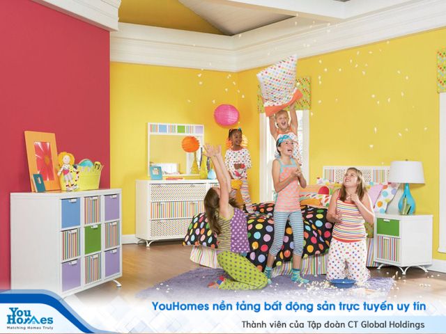 Ngắm những căn phòng độc đáo cho trẻ nhỏ với gam mầu ấn tượng - Ảnh 10.
