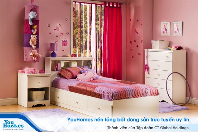 Ngắm những căn phòng độc đáo cho trẻ nhỏ với gam mầu ấn tượng - Ảnh 2.