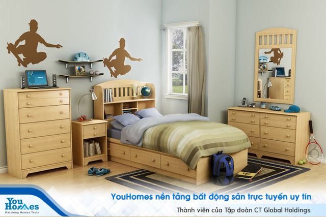 Ngắm những căn phòng độc đáo cho trẻ nhỏ với gam mầu ấn tượng - Ảnh 4.