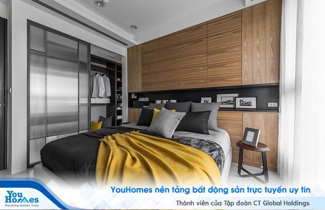 Nhà hẹp vẫn sang trọng và rộng rãi nhờ tủ âm tường bằng gỗ kính - Ảnh 7. Nhà hẹp vẫn sang trọng và rộng rãi nhờ tủ âm tường bằng gỗ kính - Ảnh 7.