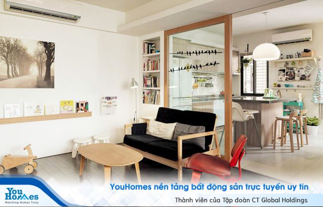 Căn hộ đẹp và lạ mắt của một kiến trúc sư tự thiết kế - Ảnh 3. Căn hộ đẹp và lạ mắt của một kiến trúc sư tự thiết kế - Ảnh 3.