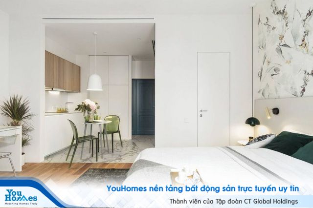 Sống sung túc, tiện nghi trong căn hộ chỉ 27m2 - Ảnh 1.