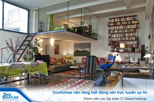 Những gác lửng vạn người mê cho nhà chật hẹp - Ảnh 3.