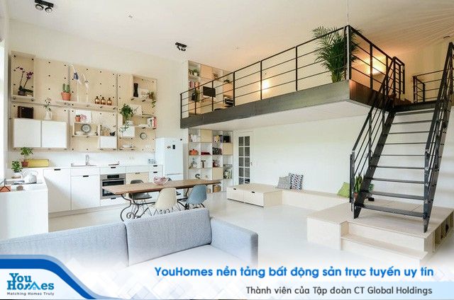 Những gác lửng vạn người mê cho nhà chật hẹp - Ảnh 5.