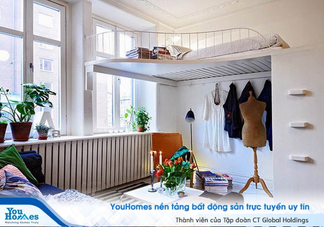 Những gác lửng vạn người mê cho nhà chật hẹp - Ảnh 6.
