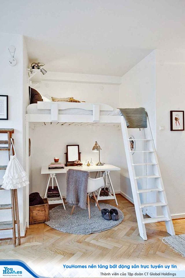 Những gác lửng vạn người mê cho nhà chật hẹp - Ảnh 7.