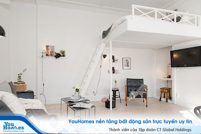 Những gác lửng vạn người mê cho nhà chật hẹp - Ảnh 9.