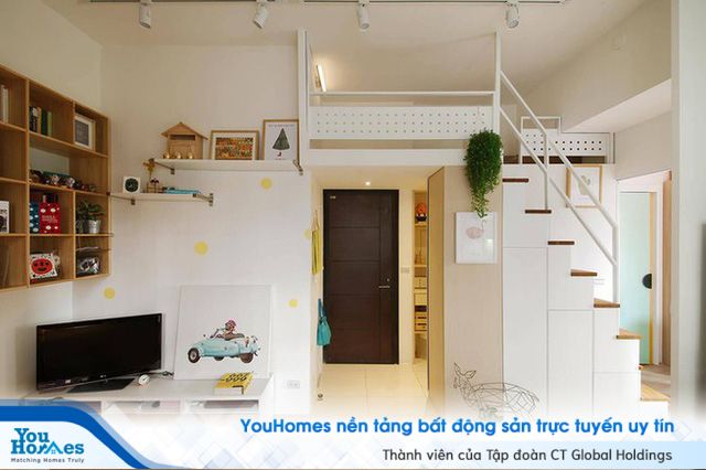Căn hộ 30m2 chật hẹp, tối tăm như rộng gấp đôi sau cải tạo - Ảnh 3. Căn hộ 30m2 chật hẹp, tối tăm như rộng gấp đôi sau cải tạo - Ảnh 3.