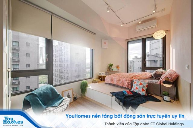 Căn hộ 30m2 chật hẹp, tối tăm như rộng gấp đôi sau cải tạo - Ảnh 7. Căn hộ 30m2 chật hẹp, tối tăm như rộng gấp đôi sau cải tạo - Ảnh 7.