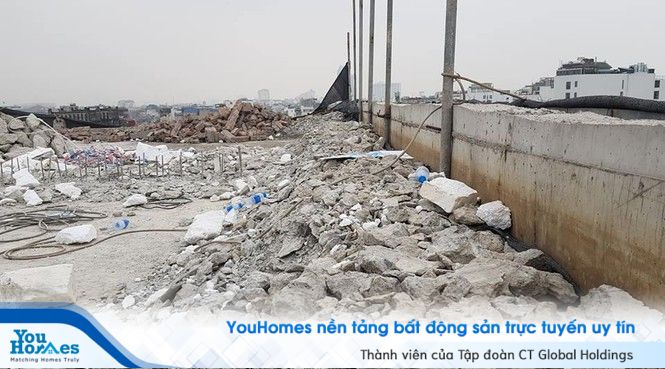 Tiếp tục phá dỡ, cắt gọt diện tích sai phạm cao ốc vượt tầng cạnh Hồ Gươm - Ảnh 9. Tiếp tục phá dỡ, cắt gọt diện tích sai phạm cao ốc vượt tầng cạnh Hồ Gươm - Ảnh 9.