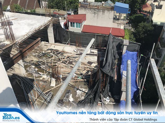 Tiếp tục phá dỡ, cắt gọt diện tích sai phạm cao ốc vượt tầng cạnh Hồ Gươm - Ảnh 6. Tiếp tục phá dỡ, cắt gọt diện tích sai phạm cao ốc vượt tầng cạnh Hồ Gươm - Ảnh 6.