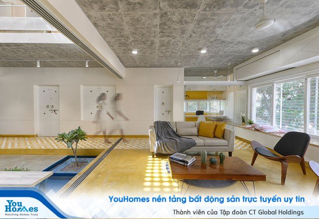 Nhà hẹp nổi bật sang trọng, nhìn đâu cũng thấy vườn xanh mướt - Ảnh 3.