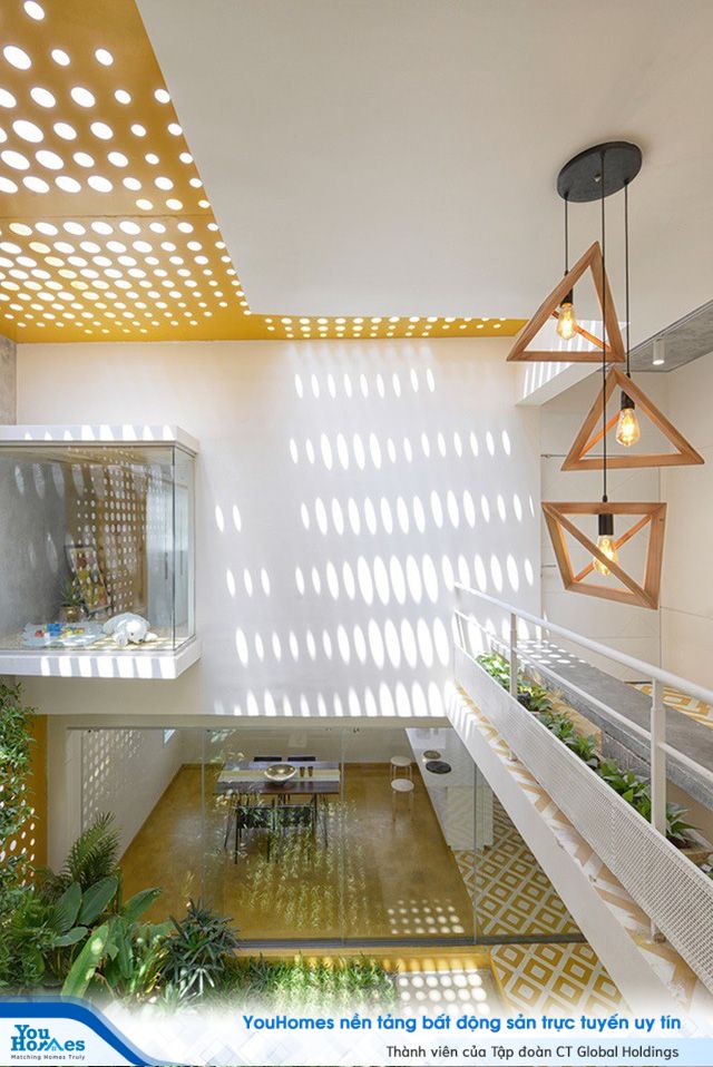 Nhà hẹp nổi bật sang trọng, nhìn đâu cũng thấy vườn xanh mướt - Ảnh 8.