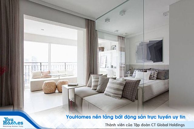 Nhà 35m2 mà rộng rãi, sang trọng khó tả chỉ nhờ… kính - Ảnh 2.
