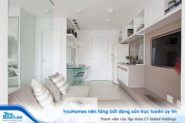 Nhà 35m2 mà rộng rãi, sang trọng khó tả chỉ nhờ… kính - Ảnh 3.